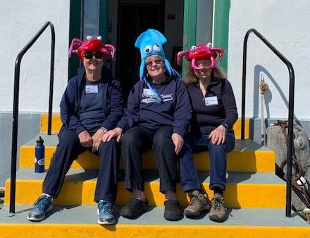 Volunteers at Dungeoness Spit Lighthouse